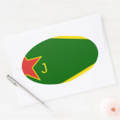 Sticker Ovale Indicateur YPJ (Enveloppe)