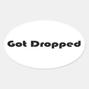 Sticker Ovale Industrie de ruelle de vélo