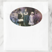 Sticker Ovale Interval au cirque (Sac)