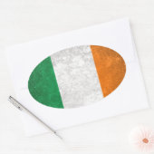 Sticker Ovale Irlande (Enveloppe)