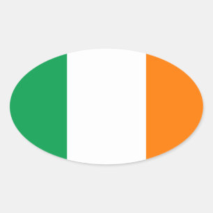 Sticker Ovale Irlande