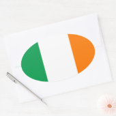 Sticker Ovale Irlande (Enveloppe)