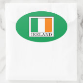 Sticker Ovale Irlande (Sac)