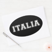 Sticker Ovale Italie (Enveloppe)