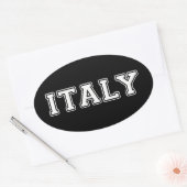 Sticker Ovale Italie (Enveloppe)