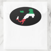 Sticker Ovale Italie (Sac)