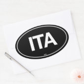 Sticker Ovale Italie Oval (Enveloppe)