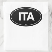 Sticker Ovale Italie Oval (Sac)