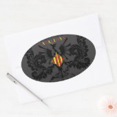 STICKER OVALE IV CATALUNYA (Enveloppe)