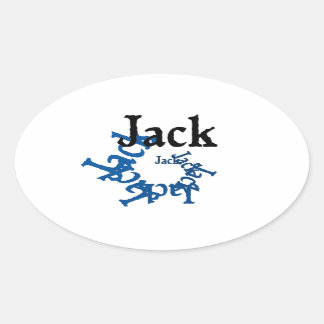 Sticker Ovale Jack