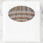 Sticker Ovale J'aime Paris (Sac)