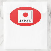Sticker Ovale Japon (Sac)