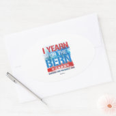 Sticker Ovale J'aspire à la Berne (Enveloppe)