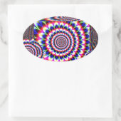 Sticker Ovale Je peux (Sac)