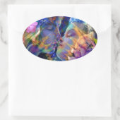 Sticker Ovale Je t'aime (Sac)