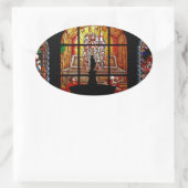 Sticker Ovale jésus (Sac)