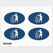 STICKER OVALE JETER OBAMA (Feuille)