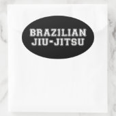 Sticker Ovale Jiu Jitsu (Sac)