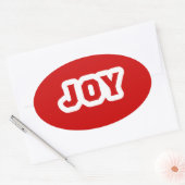 Sticker Ovale Joie (Enveloppe)