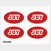 Sticker Ovale Joie (Feuille)