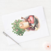 Sticker Ovale Jour de Saint Patrick (Enveloppe)