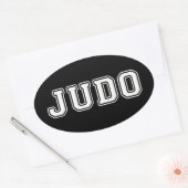 Sticker Ovale Judo (Enveloppe)