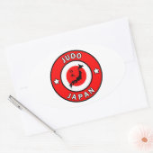Sticker Ovale Judo (Enveloppe)