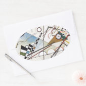 Sticker Ovale Kandinsky 1923/composition viii/pixdecines (Enveloppe)