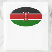 STICKER OVALE KENYA (Sac)