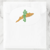 Sticker Ovale Kerala (Sac)