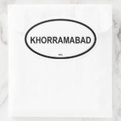 STICKER OVALE KHORRAMABAD (Sac)