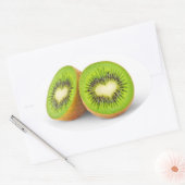 Sticker Ovale Kiwi (Enveloppe)
