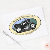 Sticker Ovale Klassic K Kampout VII (Enveloppe)