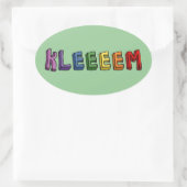 Sticker Ovale Kleem (Sac)
