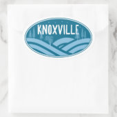 Sticker Ovale Knoxville Tennessee Outdoor (Sac)