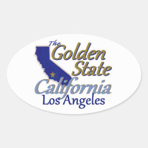 STICKER OVALE LA CALIFORNIE