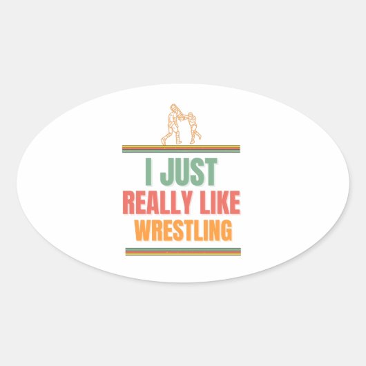 Sticker Ovale La lutte contre le terrorisme (Devant)