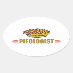 Sticker Ovale La tarte aux amoureux