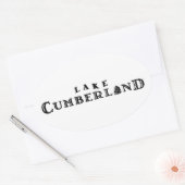 Sticker Ovale Lac Cumberland (Enveloppe)