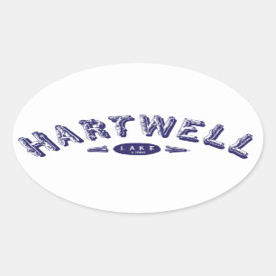 Sticker Ovale Lac Hartwell