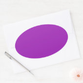 Sticker ovale lavande (Enveloppe)