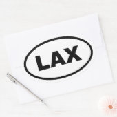 Sticker Ovale LAX Los Angeles (Enveloppe)