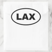 Sticker Ovale LAX Los Angeles (Sac)