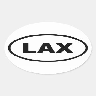 Sticker Ovale LAX Los Angeles