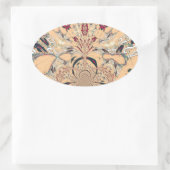 Sticker Ovale Le Kaleidoscope Africain Vibrant : Un Plaisir Pais (Sac)