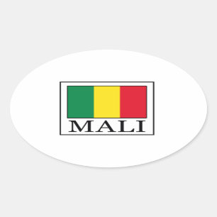 Sticker Ovale Le Mali