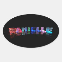 Le nom Danielle en lumières 3D (photo)