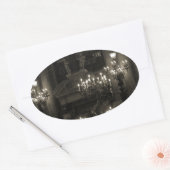 Sticker Ovale Le Palais Garnier Paris (Enveloppe)