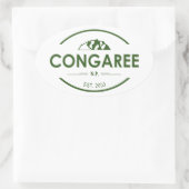 Sticker Ovale Le Parc national de Congaree (Sac)