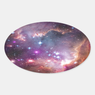 Sticker Ovale Le petit nuage de Magellanic